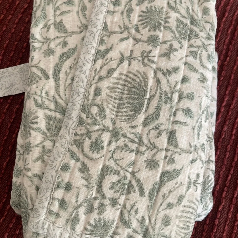 Open Package Standard Decorative Border Cotton Slub Print Quilt Sham Threshold